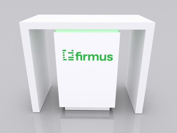 MOD-1743 Waterfall Workstation Counter -- Image 2